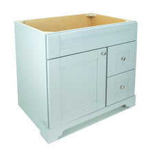 Load image into Gallery viewer, 36" Grey Damian Vanity Base Only