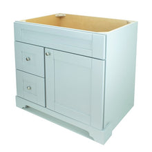 Load image into Gallery viewer, 36" Grey Damian Vanity Base Only