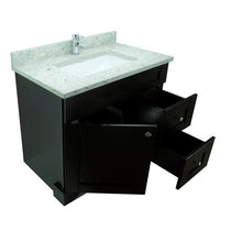Load image into Gallery viewer, 36" Espresso Damian Vanity with Topaz Quartz