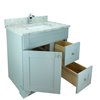 Load image into Gallery viewer, 30" Grey Damian Vanity with Milky Way Quartz