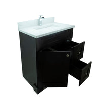 Load image into Gallery viewer, 24" Espresso Damian Vanity with Carrera Quartz