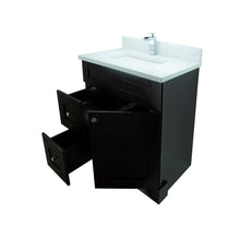 Load image into Gallery viewer, 24" Espresso Damian Vanity with Carrera Quartz