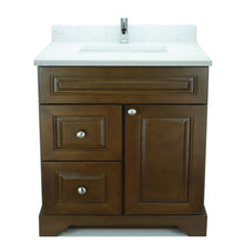 Load image into Gallery viewer, 36" Royalwood Damian Vanity with Carrera Quartz