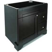 Load image into Gallery viewer, 36" Espresso Damian Vanity Base Only