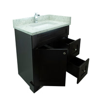 Load image into Gallery viewer, 24" Espresso Damian Vanity with Topaz Quartz