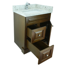 Load image into Gallery viewer, 24" Royalwood Damian Vanity with Milk Way Quartz