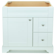 Load image into Gallery viewer, 36" White Damian Vanity Base Only