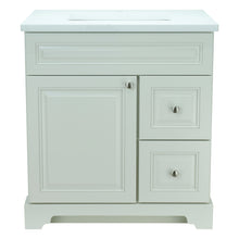 Load image into Gallery viewer, 24" Antique White Damian Vanity with Classique Calcutta Quartz