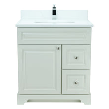 Load image into Gallery viewer, 24" Antique White Damian Vanity with Classique Calcutta Quartz