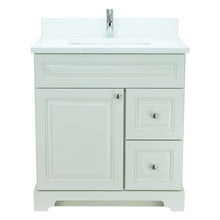 Load image into Gallery viewer, 24" Antique White Damian Vanity with Classique Calcutta Quartz
