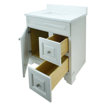 Load image into Gallery viewer, 24" Antique White Damian Vanity with Classique Calcutta Quartz