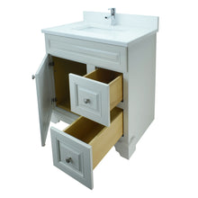Load image into Gallery viewer, 24" Antique White Damian Vanity with Classique Calcutta Quartz