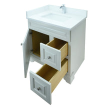Load image into Gallery viewer, 36" Antique White Damian Vanity with Classique Calcutta Quartz