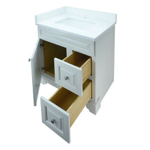 Load image into Gallery viewer, 24" Antique White Damian Vanity with Classique Calcutta Quartz