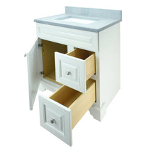 Load image into Gallery viewer, 36" Antique White Damian Vanity with Concrete Leather Quartz