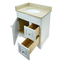 Load image into Gallery viewer, 36" Antique White Damian Vanity with Royal Brown Quartz