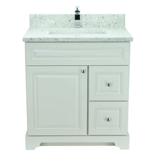 Load image into Gallery viewer, 24" Antique White Damian Vanity with Topaz Quartz