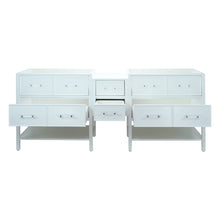 Load image into Gallery viewer, 86" White Gemma Vanity Base Only