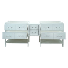 Load image into Gallery viewer, 86" White Gemma Vanity Base Only