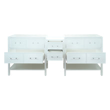 Load image into Gallery viewer, 86" White Gemma Vanity Base Only