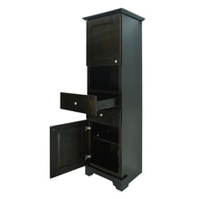 Load image into Gallery viewer, Espresso Damian Linen Cabinet