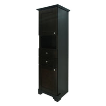 Load image into Gallery viewer, Espresso Damian Linen Cabinet