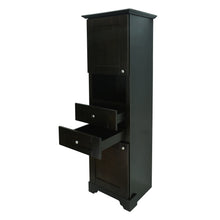 Load image into Gallery viewer, Espresso Damian Linen Cabinet
