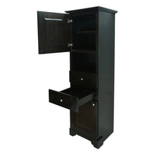 Load image into Gallery viewer, Espresso Damian Linen Cabinet