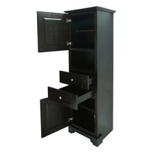 Load image into Gallery viewer, Espresso Damian Linen Cabinet