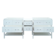 Load image into Gallery viewer, 86" White Gemma Vanity Base Only