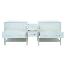Load image into Gallery viewer, 86" White Gemma Vanity Base Only