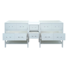 Load image into Gallery viewer, 62" White Gemma Vanity Base Only