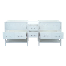 Load image into Gallery viewer, 86" White Gemma Vanity Base Only