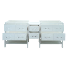 Load image into Gallery viewer, 86" White Gemma Vanity Base Only