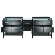Load image into Gallery viewer, 86" Black Gemma Vanity Base Only