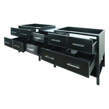 Load image into Gallery viewer, 86" Black Gemma Vanity Base Only
