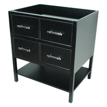 Load image into Gallery viewer, 30" Black Gemma Vanity Base Only
