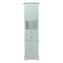 Load image into Gallery viewer, White Damian Linen Cabinet