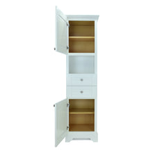 Load image into Gallery viewer, White Damian Linen Cabinet