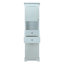 Load image into Gallery viewer, White Damian Linen Cabinet