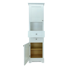 Load image into Gallery viewer, White Damian Linen Cabinet