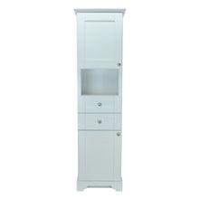 Load image into Gallery viewer, White Damian Linen Cabinet