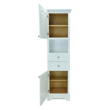 Load image into Gallery viewer, White Damian Linen Cabinet