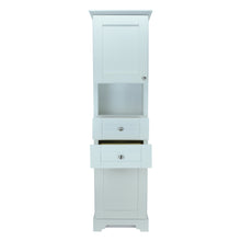 Load image into Gallery viewer, White Damian Linen Cabinet