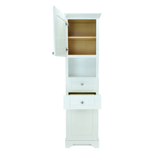 Load image into Gallery viewer, White Damian Linen Cabinet