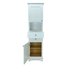 Load image into Gallery viewer, White Damian Linen Cabinet