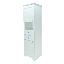 Load image into Gallery viewer, White Damian Linen Cabinet