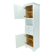 Load image into Gallery viewer, White Damian Linen Cabinet
