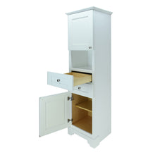 Load image into Gallery viewer, White Damian Linen Cabinet