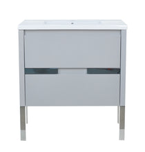 Load image into Gallery viewer, 32" David Parisian Grey Vanity